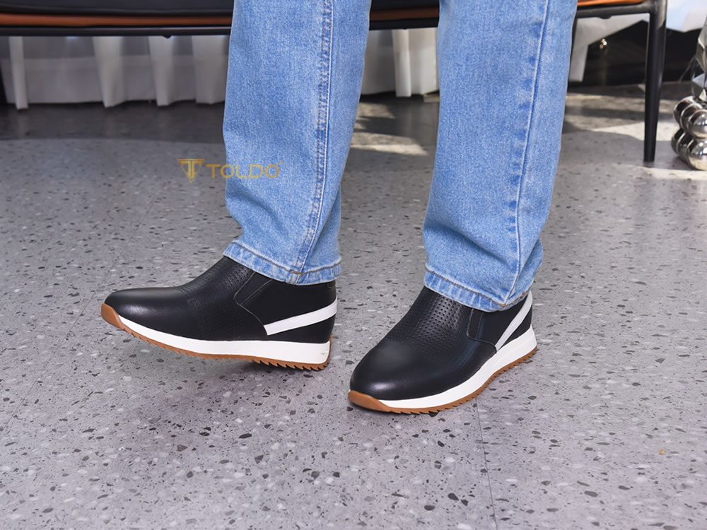 Giày tăng 8cm chiều cao da thật 5